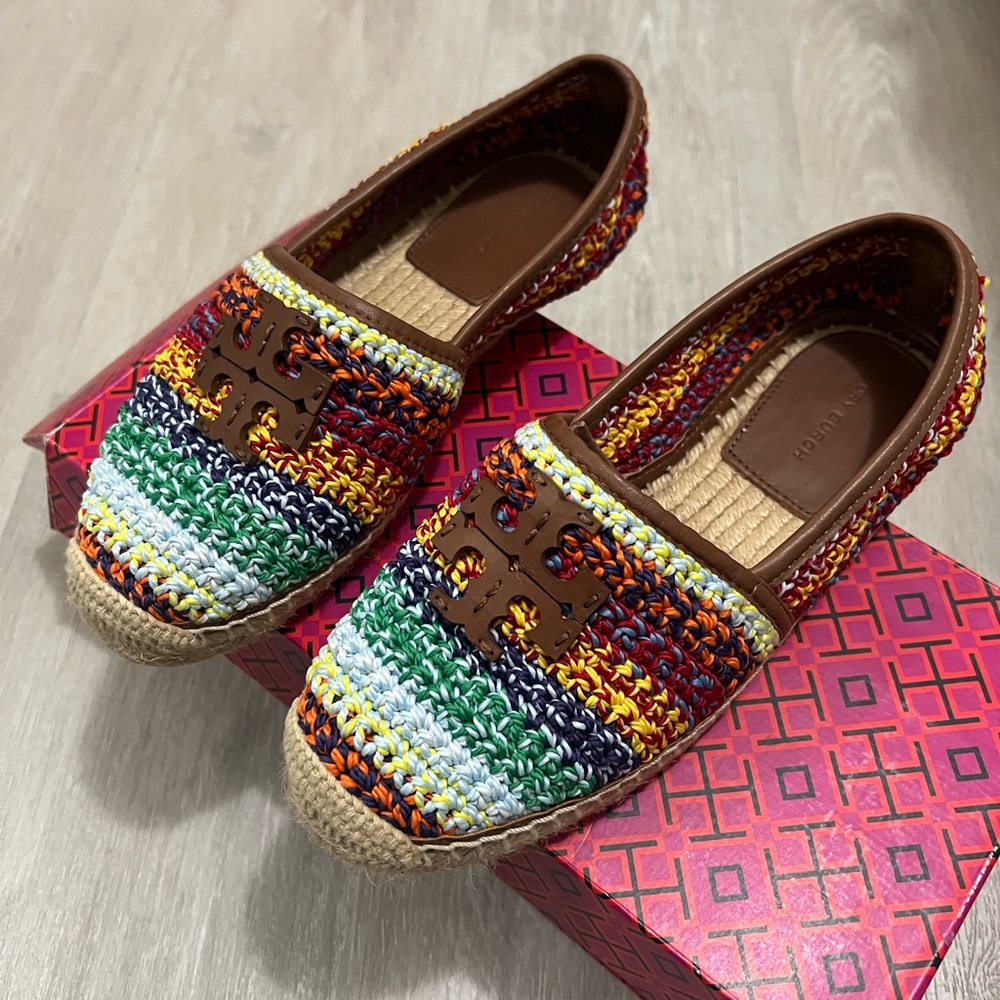Tory Burch Multicolor Espadrilles Women Size 5.5